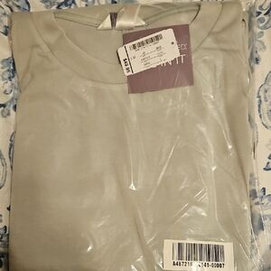 Christopher & Banks Short Sleeve Tee in Pale Sage